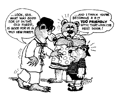 Bear cartoon